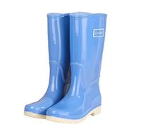 Générique Bottes pluie mi-mollet - Chaussures extérieur à enfiler, modèle jardin confortable, bottes caoutchouc pour randonnée, camping