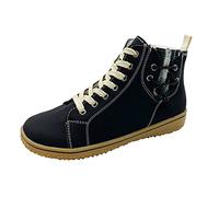 Générique Bottes pour femme neige Courte plates à Lacets Femmes Boot Imperméables Chaudes Confortable Vintage Femelles Botte Elégantes Souplecuir véritable Bottines femme Mode classiques