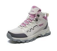 Générique Bottes Rando Montantes Cuir, Chaussures Tendance Extérieur Couple - Baskets Running Aventure, Idéales pour Randonnées Et Sentiers Accidentés