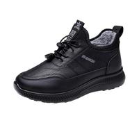 Générique Bottine ImperméAble Moyen Talon Vintage RéSistantes Boots DéContractéE Comfort Bottillons AntidéRapante Doublure Chaude Hauteur Cheville Bottes Hiver Bout Pointu Travail Bottine