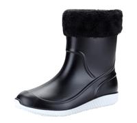 Générique Bottines En Caoutchouc Unisexes Mi-Hautes, Imperméables En Caoutchouc, Bottines De Jardin Courtes, Chaussures De Jardin Pour Adultes, Respirantes Pour Le Jardinage, L'Agriculture Blanc 44