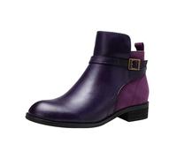 Générique Bottines Ete A Talon ImperméAble Talons Bas Vintage RéSistantes Boots DéContractéE Comfort Bottillons AntidéRapante Chaudes Knee High Bottes Automne Bout Pointu Travail Bottine