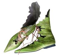 Générique Bottines Femme Rétror Médiéval Renaissance Lacing Bottines Elf Fantasy Style Décontractées Casual Chaussures Festival Théâtre Spectacle Mules Femme Naturel Bohème Chic Medieval Renaissance