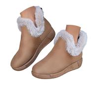 Générique Bottines Femme Vintage Bottillon DéContractéE Confortable Boots Coupe-Vent AntidéRapante Boot Talon Large Chaussure Polyvalentes D'éTé Demi Bottes Concerts Quotidien Bottes Souples