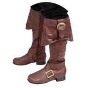 Générique Bottines Homme Au Design Rétro, Finition Cuir Résistante Et Boucle Ajustable, Conception Pliable Et Robuste, Soulier Durable adapté aux Sorties décontractées et aux journées Quotidiennes