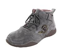 Générique Bottines Homme Chaussures De Sécurité Montante Botte Hiver Chaussure Securite Ville Moto Cuir Travail Femme Basket Bottes Demi Securité Noir Boots Hommes Medieval Rangers Montantes