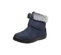 Générique Bottines pour femmes Peluche Courte Rond plates Femme Boots Imperméables Chaudes cuir véritable Femelles Botte Automne Hiver Cowboy Mode Confortable Souple Elégantes Vintage