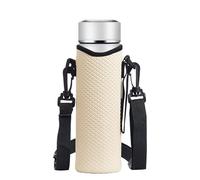 Générique Bottle Bag - Adjustable Shoulder Strap Sling Bottle Holder | Insulated Tumbler Bag, for Travel Sports Cycling Camping Hiking Fishing Hunting Climbing Walking Picnic Beach