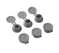 Générique Bottle Emptying Caps - Lid Practical Leak-Proof Inverted Cap,Shampoo Dispenser Shower Gel Cap Cover with 3 Sizes for Shampoo Condiments