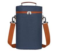 Générique Bottle Wine Tote Bag | Insulated Wine Carrier | Leakproof Wine Tote | Portable Wine Carrier | Wine Carrying Case with Handle Portable and Convenient Oxford Cloth for Christmas & BYOB