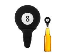 Générique Bouchon à vin en Silicone,8 Bille de Billard pour Bouteille de Champagne - Bouchon hermétique pour vin en Silicone - pour Hommes Femmes Conservation fraîcheur Whiskey Bar fête