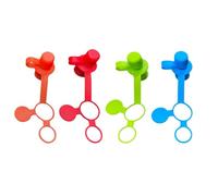 Générique Bouchon de Bouteille d'Eau - Adaptateur Anti-Fuites pour Gobelets | 4 Pièces Becs Verseurs en Silicone pour Bouteille en Bas Âge