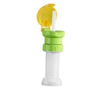 Générique Bouchon de Bouteille D'eau pour Enfants, Anti-poussière, Portable et Réutilisable, pour Biberons de Jus, Vert Jaune