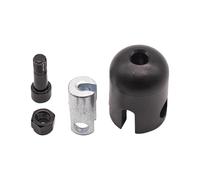 Générique Bouchon De Câble De Machine De Gymnastique - Connecteur De Câble De Fixation De Machine De Gymnastique De 2,28 Pouces | Jeu De Bouchons De Câblees -Le Protecteur De Métallique ABS De 8.5m