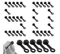 Générique Bouchon de Purgeur de Frein | 50 Pièces Protecteur Portable,Couvercles de Protection pour Purgeurs,pour Entretien Réparation Auto Vélo Montagne Extérieur