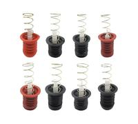 Générique Bouchon de soupape de vidange d'eau universel for machine à laver, tampon en caoutchouc d'étanchéité, raccords à ressort de soupape de vidange(A5)