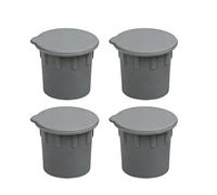 Générique Bouchon De Trou De Clôture De Piscine, Intégration De Terrasse sans, 3,3x2,5 Cm, Buse D'entrée DePiscine, Bouchon D'enceinte De Piscine, Installation sans Outil, pour Systèmes Amovibles