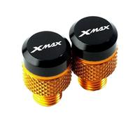 Générique Bouchon de Trou de rétroviseur M10 x 1,25 for Accessoire CNC de Moto Compatible avec Yamaha Xmax 300 250 400 125 Xmax300 Xmax250 XMAX400 Xmax125