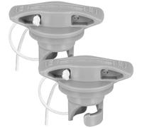 Générique Bouchon de Valve pour Bateau Gonflable PVC 2 Pièces Anti-Fuite