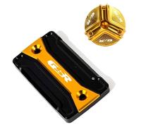 Générique Bouchon de vidange de Moto Bouchon de Remplissage d'huile Moteur Couvercle de réservoir de Liquide de Frein Avant Compatible avec GSR 750 400 600 GSR750 GSR400 GSR600(A Set-Gold)