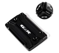 Générique Bouchon de vidange de Moto Bouchon de Remplissage d'huile Moteur Couvercle de réservoir de Liquide de Frein Avant Compatible avec GSR 750 400 600 GSR750 GSR400 GSR600(A Set-Black)