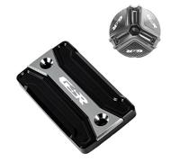 Générique Bouchon de vidange de Moto Bouchon de Remplissage d'huile Moteur Couvercle de réservoir de Liquide de Frein Avant Compatible avec GSR 750 400 600 GSR750 GSR400 GSR600(A Set-Grey)