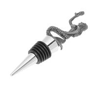 Générique Bouchon de Vin en Alliage de Zinc Motif Sirène Bouchon de Bouteille Créatif Étanche Réutilisable Accessoire Décoratif pour Bar Karaoké et Conservation de Vin