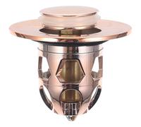 Générique Bouchon D'évier en Cuivre Crépine, Bouchon de Vidange pour Lavabo 34-40mm, Étanchéité et Design Spécial pour Salle de Bain