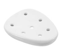 Générique Bouchon D'urinoir en Céramique Blanche, Crépine Stable | Drain et Cuvette D'urinoir, Aide à Éviter les Bouchons, Usage Commercial et Entretien Sanitaire