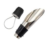 Générique Bouchon Et Verseur De Vin, Bec Verseur De Bouteille De avec Bouchons - 2 Pièces Et Bouchon De Vin 2 en 1 - Conservateur De Fraîcheur Réutilisable, Conservateur De Boissons Durable pour Bois