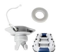 Générique Bouchon Valve Air Bateau - Couvercle Soupape 8 Trous, Étanche, | Bouchon Valve Bateau, Couvercle de Soupape, 8 Trous, Remplacement Étanche, Accessoire Gonflable, Installation Facile