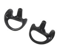 Générique Bouchons d'oreille en Caoutchouc Noir de Bruit pour Interphone, Embouts Auriculaires Confortables et Légers 1 Paire Compatible Kits Audio à Bobine
