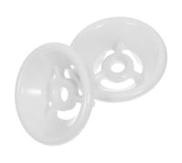 Générique Bouchons D'urinoir en Plastique Abs 2 Pièces pour Urinoir Blanc, Couvercles de Siphons Anti-odeurs pour Toilettes Publiques, Accessoire Pratique et Solide