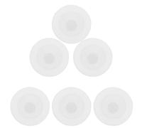 Générique Bouchons en Silicone Réutilisables pour Bouteille d'eau , Lot de 6 Pièces , Forme Ronde Anti-déversement Étanches et Empêchant Fuites