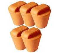 Générique Bouchons Kayak Petites Pièces De Rechange Étanches en Caoutchouc | 5 bouchons vidange kayak Pour Canoë Moto Outdoor Lac Rivière Offshore Aventurier Sports Nautiques