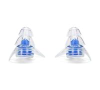 Générique Bouchons Oreille Réutilisables Silicone Anti-Bruit pour Nuit et Travail Protection Auditive 1 Paire Confortable et Discrète