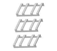 Générique Boucle pour Bâche de Piscine - 3 Pièces Métal Universel Robuste,Boucle D'Installation pour Bâche Sécurité Piscine,Jardin Cour Pelouse Maison Arrière-Cour Extérieur Terrasse Balcon