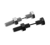 Générique Boucles D'oreilles Clous en Titane Acier Fixation à Vis, Design Punk Sécurisé, Lot de 2 Pièces pour Toutes Occasions et Fêtes Halloween