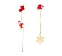 Générique Boucles d'oreilles de Noël Cadeau Boucles d'oreilles Décoratives Simples en Acrylique pour Noël Boucles d'oreilles Pendantes de Noël en Acrylique Cadeaux pour Femmes Filles Enfants Bijoux
