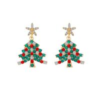 Générique Boucles d'oreilles de Noël Cadeau Boucles d'oreilles Décoratives Simples en Acrylique pour Noël Boucles d'oreilles Pendantes de Noël en Acrylique Cadeaux pour Femmes Filles Enfants Bijoux