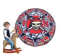 Générique Bouclier De Chevalier Dragon Ambre - Mousse EVA | Accessoire D'Armure De Noble Guerrier Cosplay | Protection De Jeu Fantaisie Légère Enfant Déguisement LARP Fêtes Et Imagination