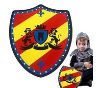 Générique Bouclier De Chevalier Dragon Ambre - Mousse EVA | Accessoire D'Armure De Noble Guerrier Cosplay | Protection De Jeu Fantaisie Légère Enfant Déguisement LARP Fêtes Et Imagination