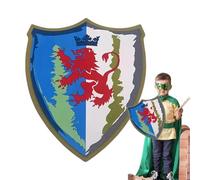 Générique Bouclier De Chevalier Dragon Ambre - Mousse EVA | Accessoire D'Armure De Noble Guerrier Cosplay | Protection De Jeu Fantaisie Légère Enfant Déguisement LARP Fêtes Et Imagination