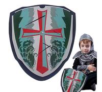 Générique Bouclier De Chevalier Dragon Ambre - Mousse EVA | Accessoire D'Armure De Noble Guerrier Cosplay | Protection De Jeu Fantaisie Légère Enfant Déguisement LARP Fêtes Et Imagination