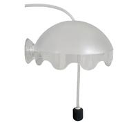 Générique Bouclier ÉClaboussures - Dispositif Aquarium Anti-Retour | Acrylique Accessoire Poisson - Garde éClaboussures avec Clapėt Anti-Retour Assurąnt Environnement Sûr Et Oxygéné pour Aquarium