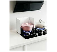 Générique Bouclier Thermique Pliable de cuisinière à gaz de déflecteur d'huile de Table de Cuisson