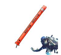 Générique Bouée de marquage de plongée sous-Marine,bouée de marquage de plongée sous-Marine - Tube de Drapeau Plongeur Le Bas,Tube de Signal de Haute visibilité, Flotteur de marqueur de plon