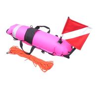 Générique Bouées signaux Flotteur Plongeur Le Bas marqueur de Surfaces de sécurité avec Drapeau et Corde Transport Facile Flotteur de pêche sous-Marine signaux de marqueur de Surfaces de plongée