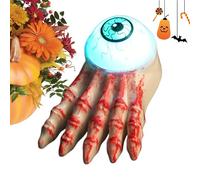 Générique Bougie Électrique Halloween,Décoration Ambiance d'halloween Œil Effrayant | Bougie LED Scintillante - pour Maison Bureau Chambre Jardin Cour sous-Sol Garage Ferme Bar