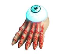 Générique Bougie Électrique Halloween - Lampe d'Ambiance Forme d'Œil Décorative,Bougie LED Scintillante - pour Maison Hantée Cave Garage Ferme Maison Bureau Chambre Étudiant